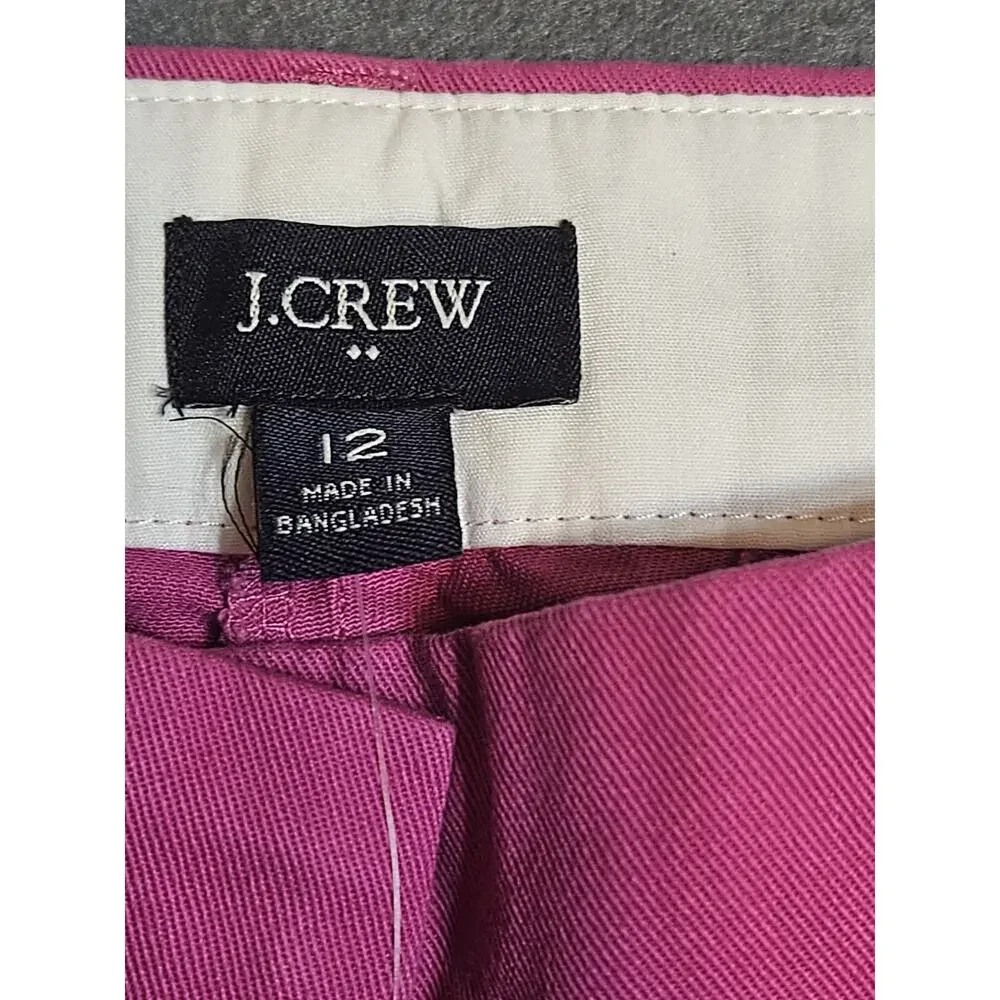J.Crew Shorts Womens 12 Hot Pink 5
